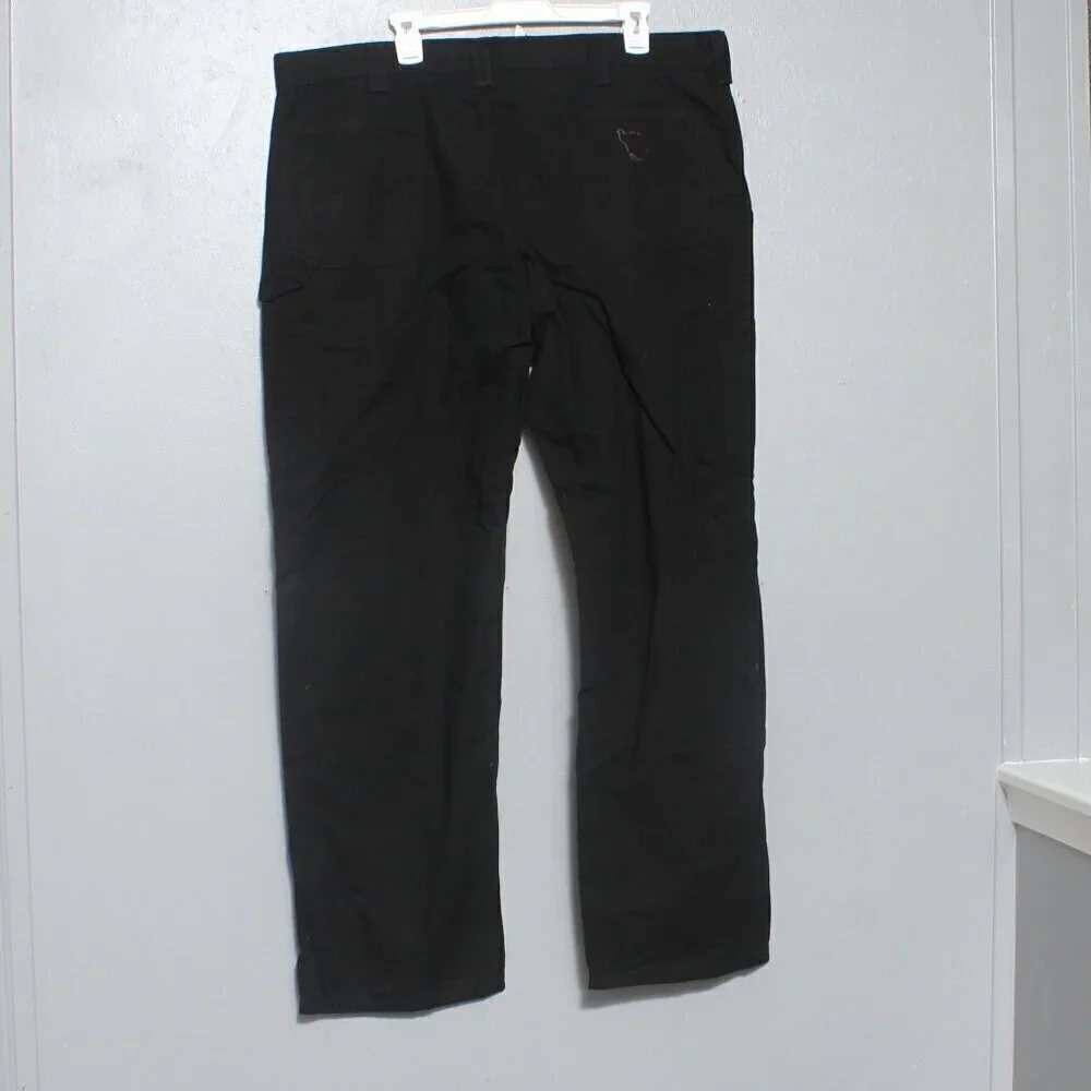 Carhartt soft black cotton carpenter pants